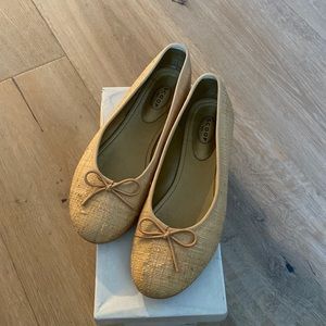 Scoop Raffia Ballet Flat
